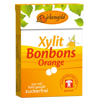 (VB) Xylit (Birkengold) Bonbons Orange (30g)